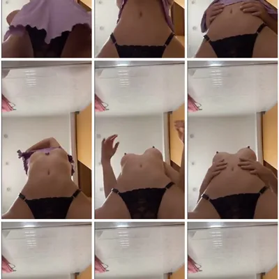 Jennifer Karoline exibe de calcinha e mostra os mamilos