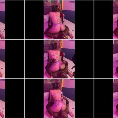 Mc Pipokinha se diverte com os caras da produção